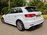 USED 2017 17 AUDI A3 2.0 TFSI BLACK EDITION 5d AUTO 188 BHP 1 PRIVATE OWNER//FULL AUDI/SPECIALIST SERVICE HISTORY NEW FRONT AND REAR BRAKE DISCS AND PADS//X4 NEW TYRES/FULL AUDI /SPECIALIST SERVICE HISTORY