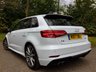 USED 2017 17 AUDI A3 2.0 TFSI BLACK EDITION 5d AUTO 188 BHP 1 PRIVATE OWNER//FULL AUDI/SPECIALIST SERVICE HISTORY NEW FRONT AND REAR BRAKE DISCS AND PADS//X4 NEW TYRES/FULL AUDI /SPECIALIST SERVICE HISTORY