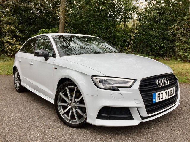 2017 17 Audi A3 2.0 TFSI BLACK EDITION 5d AUTO 188 BHP 1 PRIVATE OWNER//FULL AUDI/SPECIALIST SERVICE HISTORY