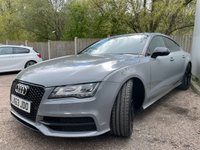 USED 2013 63 AUDI A7 3.0 TDI QUATTRO BLACK EDITION 5d 201 BHP 