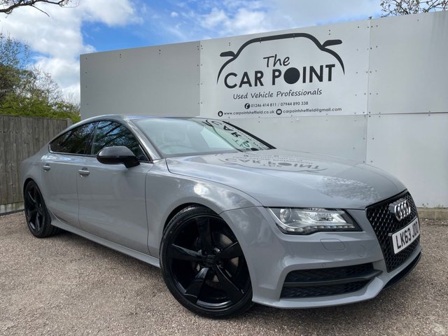 2013 63 Audi A7 3.0 TDI QUATTRO BLACK EDITION 5d 201 BHP
