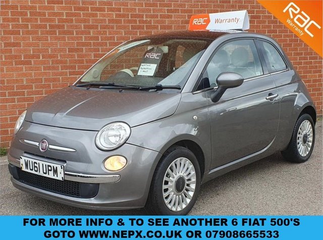 2011 61 Fiat 500 1.2 LOUNGE 3d 69 BHP
