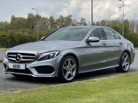 USED 2015 15 MERCEDES-BENZ C CLASS 2.1 C220 BLUETEC AMG LINE 4d 170 BHP AMG Sports Styling AMG Alloys