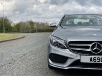 USED 2015 15 MERCEDES-BENZ C CLASS 2.1 C220 BLUETEC AMG LINE 4d 170 BHP AMG Sports Styling AMG Alloys
