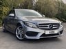 USED 2015 15 MERCEDES-BENZ C CLASS 2.1 C220 BLUETEC AMG LINE 4d 170 BHP AMG Sports Styling AMG Alloys