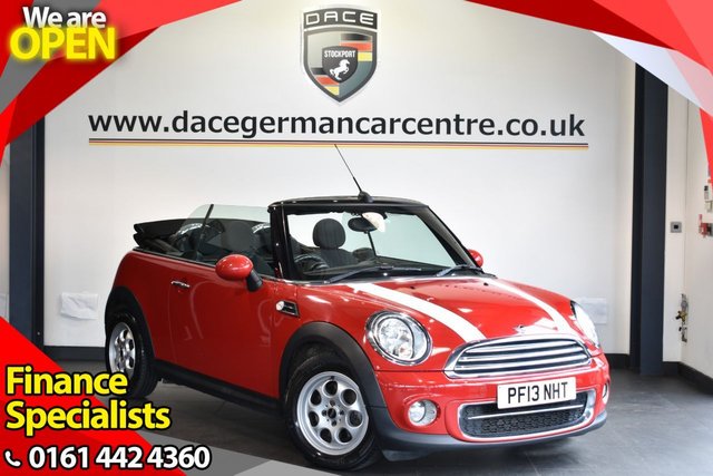 View our MINI CONVERTIBLE