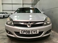USED 2008 08 VAUXHALL ASTRA 1.4 SXI 3d 90 BHP VERY LOW MILEAGE, LOW INS, SXI