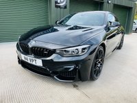 USED 2018 67 BMW M4 3.0 M4 COMPETITION 2d 444 BHP 1 Owner, F/BMW/S/H, (HUD), H&K