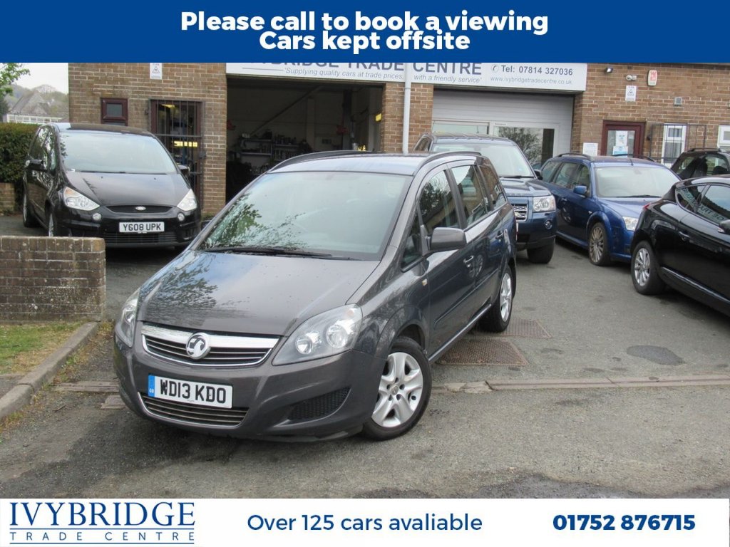 View our VAUXHALL ZAFIRA