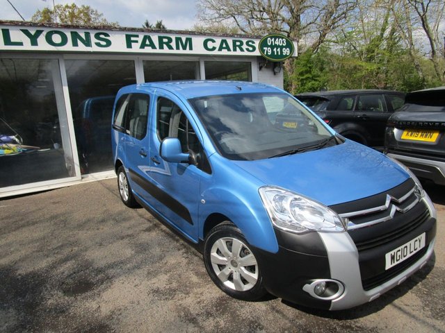 2010 10 Citroen Berlingo 1.6 MULTISPACE XTR HDI 5d 90 BHP WHEEL CHAIR RAMP
