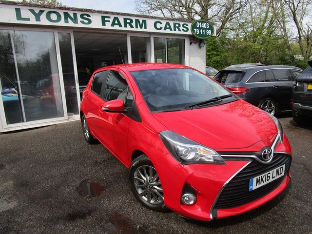 2016 16 Toyota Yaris 1.3 VVT-I ICON M-DRIVE S 5d 99 BHP AUTOMATIC