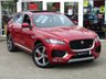 USED 2016 66 JAGUAR F-PACE 3.0 V6 S AWD 5d 375 BHP Finished in FIRENZE RED PEARL with contrasting Full HEATED LEATHER. &pound;1000' s extra spec, find another on sale today. This handsome SUV is both fun to drive and practical. Features include Virtual Dash, Electric deployable side steps, Panoramic Electric Sun Roof, Sat Nav, Electric Boot, Heated Front and Rear Leather Seats, DAB, Led Lights and much more. Serviced by Grange Jaguar, Brentford at 17698 miles, 32467 miles, Beadles Southend at 56093 miles, 67482 miles and recently at 72946 miles.