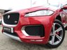 USED 2016 66 JAGUAR F-PACE 3.0 V6 S AWD 5d 375 BHP Finished in FIRENZE RED PEARL with contrasting Full HEATED LEATHER. &pound;1000' s extra spec, find another on sale today. This handsome SUV is both fun to drive and practical. Features include Virtual Dash, Electric deployable side steps, Panoramic Electric Sun Roof, Sat Nav, Electric Boot, Heated Front and Rear Leather Seats, DAB, Led Lights and much more. Serviced by Grange Jaguar, Brentford at 17698 miles, 32467 miles, Beadles Southend at 56093 miles, 67482 miles and recently at 72946 miles.