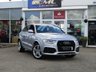 USED 2015 65 AUDI Q3 2.0 TFSI QUATTRO S LINE PLUS 5d 178 BHP Finished in FLORET SIVER MET with FULL HEATED LEATHER SEATS. This Audi Q3 is a upmarket, premium, compact SUV. It offers plenty of space, Great fun to drive and lots of high tech features. All at a very affordable price. Specification includes, Heated Leather, Sat Nav, DAB Radio, B/Tooth, 19" Alloys, Rear Park Sensors and much more. Dealer Serviced at 20507 miles, 29493 miles, 41079 miles and at 57752 on arrival at EMC. 12 Months MOT.