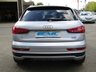USED 2015 65 AUDI Q3 2.0 TFSI QUATTRO S LINE PLUS 5d 178 BHP Finished in FLORET SIVER MET with FULL HEATED LEATHER SEATS. This Audi Q3 is a upmarket, premium, compact SUV. It offers plenty of space, Great fun to drive and lots of high tech features. All at a very affordable price. Specification includes, Heated Leather, Sat Nav, DAB Radio, B/Tooth, 19" Alloys, Rear Park Sensors and much more. Dealer Serviced at 20507 miles, 29493 miles, 41079 miles and at 57752 on arrival at EMC. 12 Months MOT.