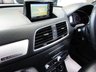 USED 2015 65 AUDI Q3 2.0 TFSI QUATTRO S LINE PLUS 5d 178 BHP Finished in FLORET SIVER MET with FULL HEATED LEATHER SEATS. This Audi Q3 is a upmarket, premium, compact SUV. It offers plenty of space, Great fun to drive and lots of high tech features. All at a very affordable price. Specification includes, Heated Leather, Sat Nav, DAB Radio, B/Tooth, 19" Alloys, Rear Park Sensors and much more. Dealer Serviced at 20507 miles, 29493 miles, 41079 miles and at 57752 on arrival at EMC. 12 Months MOT.