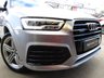 USED 2015 65 AUDI Q3 2.0 TFSI QUATTRO S LINE PLUS 5d 178 BHP Finished in FLORET SIVER MET with FULL HEATED LEATHER SEATS. This Audi Q3 is a upmarket, premium, compact SUV. It offers plenty of space, Great fun to drive and lots of high tech features. All at a very affordable price. Specification includes, Heated Leather, Sat Nav, DAB Radio, B/Tooth, 19" Alloys, Rear Park Sensors and much more. Dealer Serviced at 20507 miles, 29493 miles, 41079 miles and at 57752 on arrival at EMC. 12 Months MOT.