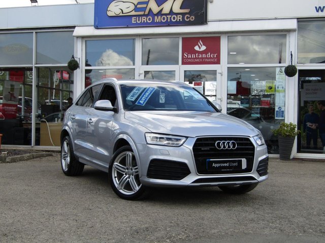 2015 65 Audi Q3 2.0 TFSI QUATTRO S LINE PLUS 5d 178 BHP
