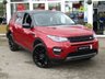 USED 2017 17 LAND ROVER DISCOVERY SPORT 2.0 TD4 HSE BLACK 5d 180 BHP Finished in FIRENZE RED MET with contrasting BLACK LEATHER SEATS. This Discovery Sport is practical, incredible off road and a comfy SUV that has 7 Seats that will swallow your family and luggage. FEATURES include Black Pack, Panoramic Glass Roof, Electric Rear Boot, Leather Seats, Sat Nav, 20" ALLOYS, Rear View Cameras, Park sensors, Tinted windows, Meridian Speakers and much more. Dealer serviced at 20951 miles, 37246 miles, 62021 miles and at 80598 miles on arrival at EMC.