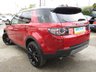 USED 2017 17 LAND ROVER DISCOVERY SPORT 2.0 TD4 HSE BLACK 5d 180 BHP Finished in FIRENZE RED MET with contrasting BLACK LEATHER SEATS. This Discovery Sport is practical, incredible off road and a comfy SUV that has 7 Seats that will swallow your family and luggage. FEATURES include Black Pack, Panoramic Glass Roof, Electric Rear Boot, Leather Seats, Sat Nav, 20" ALLOYS, Rear View Cameras, Park sensors, Tinted windows, Meridian Speakers and much more. Dealer serviced at 20951 miles, 37246 miles, 62021 miles and at 80598 miles on arrival at EMC.