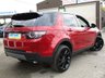 USED 2017 17 LAND ROVER DISCOVERY SPORT 2.0 TD4 HSE BLACK 5d 180 BHP Finished in FIRENZE RED MET with contrasting BLACK LEATHER SEATS. This Discovery Sport is practical, incredible off road and a comfy SUV that has 7 Seats that will swallow your family and luggage. FEATURES include Black Pack, Panoramic Glass Roof, Electric Rear Boot, Leather Seats, Sat Nav, 20" ALLOYS, Rear View Cameras, Park sensors, Tinted windows, Meridian Speakers and much more. Dealer serviced at 20951 miles, 37246 miles, 62021 miles and at 80598 miles on arrival at EMC.