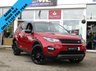 USED 2017 17 LAND ROVER DISCOVERY SPORT 2.0 TD4 HSE BLACK 5d 180 BHP Finished in FIRENZE RED MET with contrasting BLACK LEATHER SEATS. This Discovery Sport is practical, incredible off road and a comfy SUV that has 7 Seats that will swallow your family and luggage. FEATURES include Black Pack, Panoramic Glass Roof, Electric Rear Boot, Leather Seats, Sat Nav, 20" ALLOYS, Rear View Cameras, Park sensors, Tinted windows, Meridian Speakers and much more. Dealer serviced at 20951 miles, 37246 miles, 62021 miles and at 80598 miles on arrival at EMC.