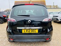 USED 2012 12 RENAULT SCENIC 1.5 DYNAMIQUE TOMTOM DCI EDC AUTOMATIC Low Mileage Automatic 5 door MPV