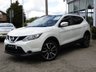 USED 2017 66 NISSAN QASHQAI 1.5 DCI TEKNA 5d 108 BHP Finished in PEARL WHITE with contrasting EBONY BLACK HEATED SEATS. The Qashqai is one of the best selling SUV's around at the moment. This Top of the range edition is comfy, easy to drive and has enough space for 5 adults. Features include, Only &pound;20 Road Tax, Full heated leather, Sat Nav, Pan Roof, 360 Reverse Cameras, DAB, B/Tooth and much more. Dealer serviced at 14905 miles, 37173 miles, 48332 miles and at 50723 miles on arrival at EMC. MOT Due 03/05/2022.