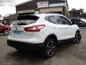 USED 2017 66 NISSAN QASHQAI 1.5 DCI TEKNA 5d 108 BHP Finished in PEARL WHITE with contrasting EBONY BLACK HEATED SEATS. The Qashqai is one of the best selling SUV's around at the moment. This Top of the range edition is comfy, easy to drive and has enough space for 5 adults. Features include, Only &pound;20 Road Tax, Full heated leather, Sat Nav, Pan Roof, 360 Reverse Cameras, DAB, B/Tooth and much more. Dealer serviced at 14905 miles, 37173 miles, 48332 miles and at 50723 miles on arrival at EMC. MOT Due 03/05/2022.