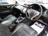 USED 2017 66 NISSAN QASHQAI 1.5 DCI TEKNA 5d 108 BHP Finished in PEARL WHITE with contrasting EBONY BLACK HEATED SEATS. The Qashqai is one of the best selling SUV's around at the moment. This Top of the range edition is comfy, easy to drive and has enough space for 5 adults. Features include, Only &pound;20 Road Tax, Full heated leather, Sat Nav, Pan Roof, 360 Reverse Cameras, DAB, B/Tooth and much more. Dealer serviced at 14905 miles, 37173 miles, 48332 miles and at 50723 miles on arrival at EMC. MOT Due 03/05/2022.