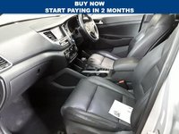 USED 2017 17 HYUNDAI TUCSON 1.7 CRDI PREMIUM SE BLUE DRIVE 5d 139 BHP PAN SUNROOF SAT NAV LEATHER