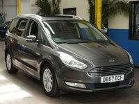 USED 2018 67 FORD GALAXY 2.0 TITANIUM X TDCI 5d 148 BHP PAN SUNROOF SAT NAV LEATHER