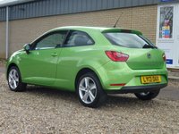 USED 2013 13 SEAT IBIZA 1.4 TOCA 3d 85 BHP www.suffolkcarcentre.co.uk - Located a Reydon