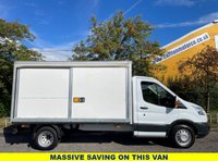 USED 2015 65 FORD TRANSIT 350 TDCi 125 L3 BOXED BODY T/SLD DRW  AIR CON  / SIDE DOORS