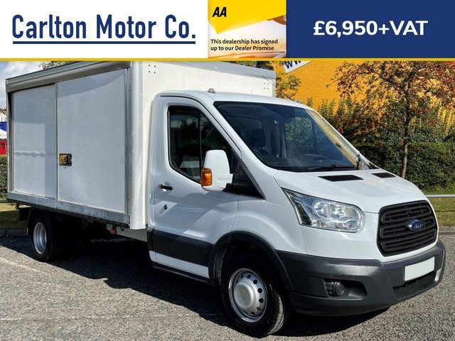 2015 65 Ford Transit 350 TDCi 125 L3 BOXED BODY T/SLD DRW 