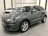 USED 2012 62 AUDI Q3 2.0 TDI S LINE 5d 138 BHP DaytonaGrey, Bluetooth, S Line
