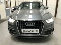 USED 2012 62 AUDI Q3 2.0 TDI S LINE 5d 138 BHP DaytonaGrey, Bluetooth, S Line