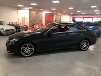 USED 2016 16 MERCEDES-BENZ E-CLASS 2.1 E220 BLUETEC AMG LINE 2d 174 BHP * CLIMATE * 18 INCH ALLOYS * MOT DEC 2021 * 55K MILES ONLY * PARKING SENSORS * NAVIGATION *