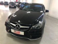 USED 2016 16 MERCEDES-BENZ E-CLASS 2.1 E220 BLUETEC AMG LINE 2d 174 BHP * CLIMATE * 18 INCH ALLOYS * MOT DEC 2021 * 55K MILES ONLY * PARKING SENSORS * NAVIGATION *