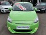 USED 2014 14 MITSUBISHI MIRAGE 1.2 3 5dr - SPECIAL COLOUR 