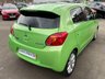 USED 2014 14 MITSUBISHI MIRAGE 1.2 3 5dr - SPECIAL COLOUR 