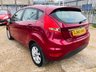 USED 2010 60 FORD FIESTA 1.4 ZETEC 5 DOOR Lovely Deep Hot Magenta Paintwork + Bluetooth