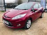 USED 2010 60 FORD FIESTA 1.4 ZETEC 5 DOOR Lovely Deep Hot Magenta Paintwork + Bluetooth
