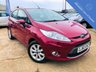 USED 2010 60 FORD FIESTA 1.4 ZETEC 5 DOOR Lovely Deep Hot Magenta Paintwork + Bluetooth