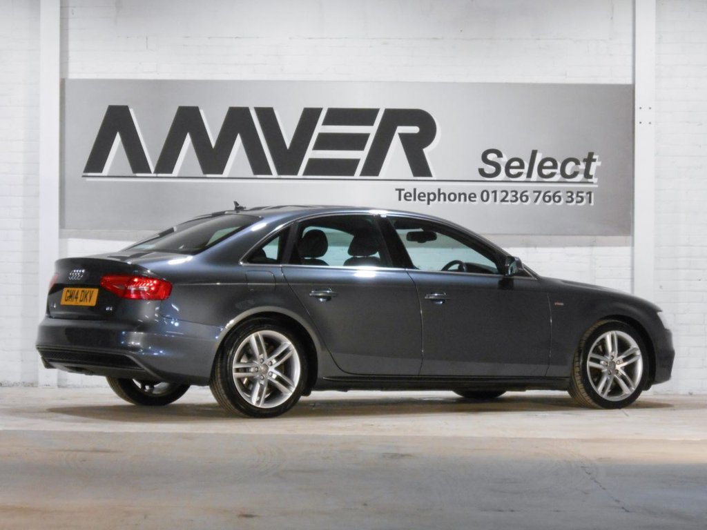 USED 2014 14 AUDI A4 2.0 TDI S LINE START/STOP 4d 148 BHP 