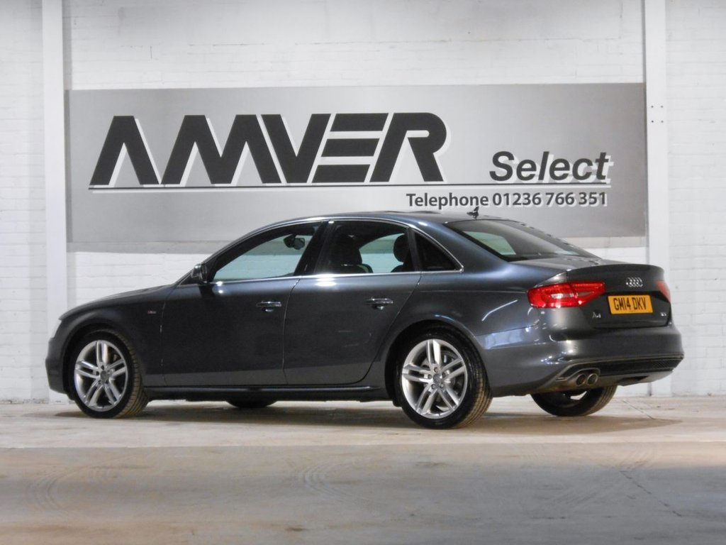 USED 2014 14 AUDI A4 2.0 TDI S LINE START/STOP 4d 148 BHP 