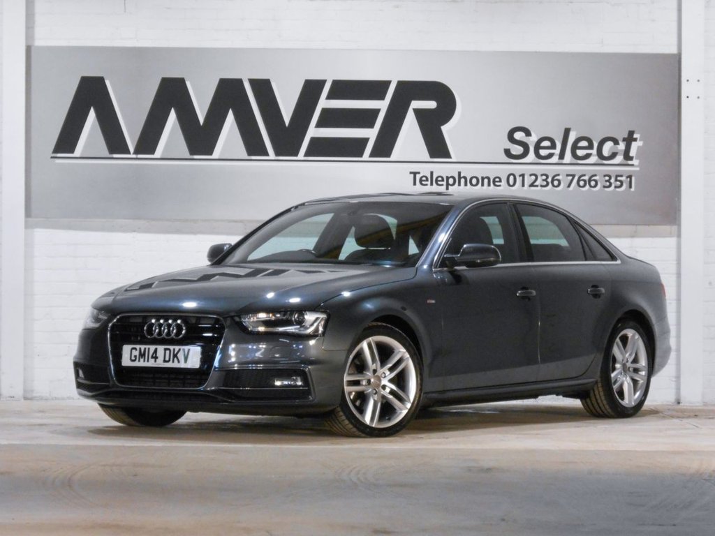 USED 2014 14 AUDI A4 2.0 TDI S LINE START/STOP 4d 148 BHP 