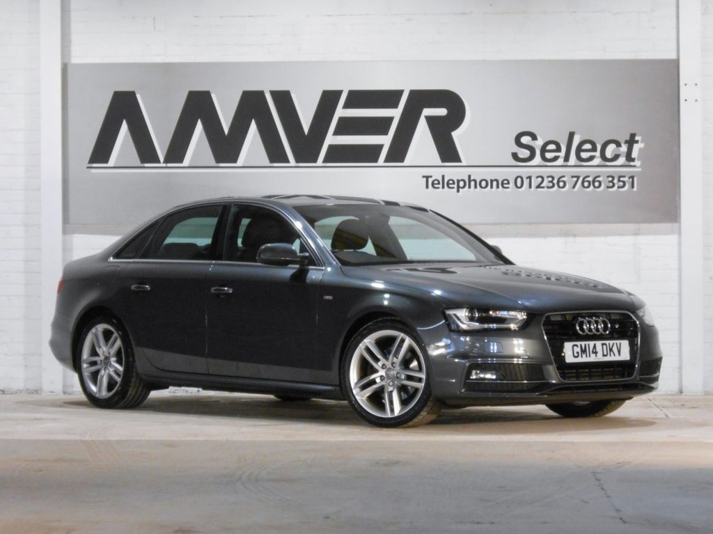 USED 2014 14 AUDI A4 2.0 TDI S LINE START/STOP 4d 148 BHP 
