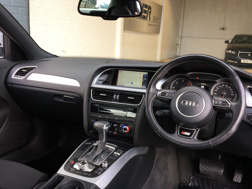 USED 2014 14 AUDI A4 2.0 TDI S LINE START/STOP 4d 148 BHP 