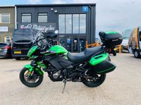 USED 2018 68 KAWASAKI VERSYS 1000 GT WITH PANNIERS & TOP BOX